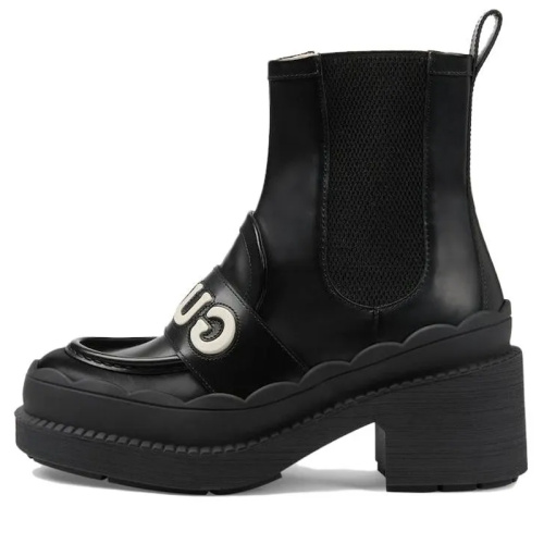 Чёрные ботинки челси с логотипом Ornella Boot