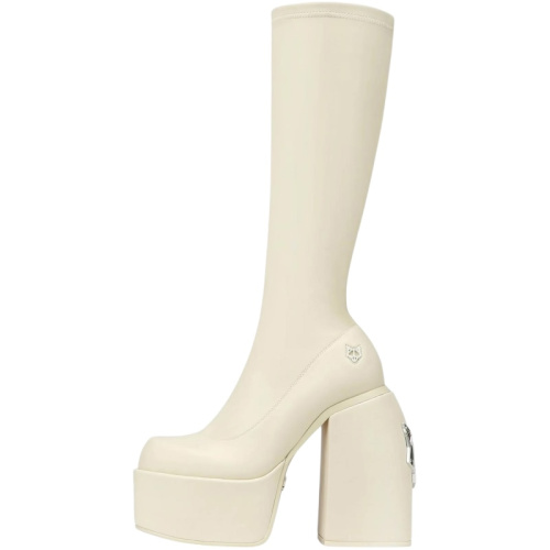 Облегающие молочные сапоги Spice Chalk Stretch