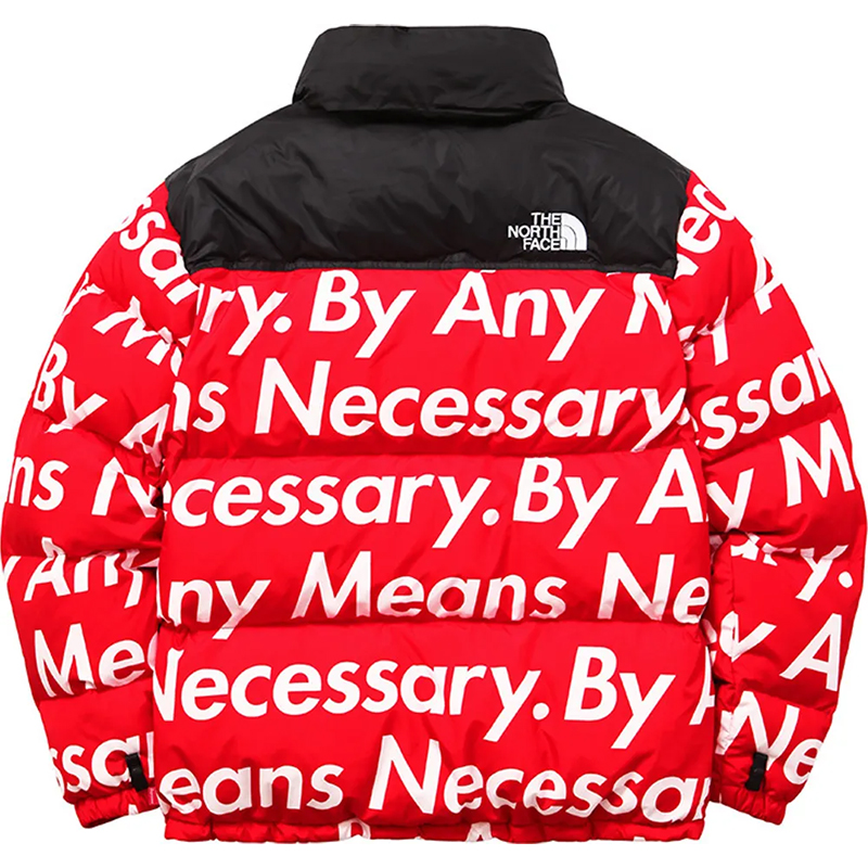 North face nuptse x supreme online