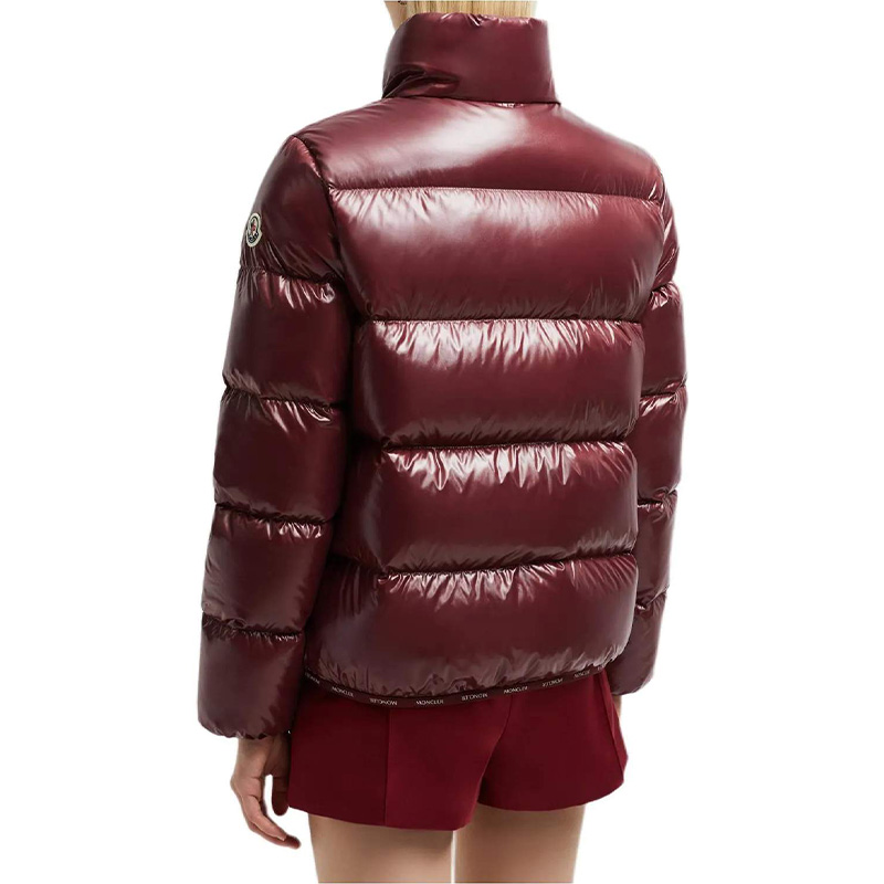 Бордовая куртка-пуховик Abbadia