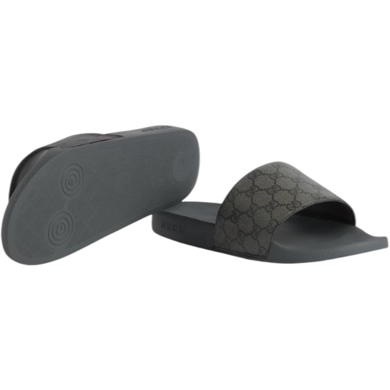 Мужские шлепанцы с орнаментом GG