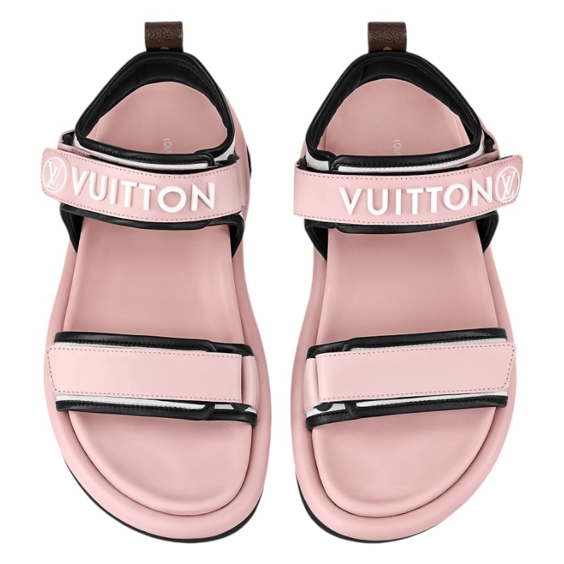 Розовые сандалии на плоской подошве Pool Pillow Comfort