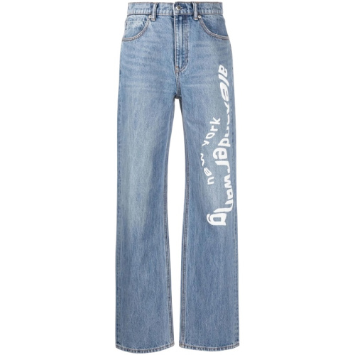 Прямые джинсы PUFF LOGO EZ