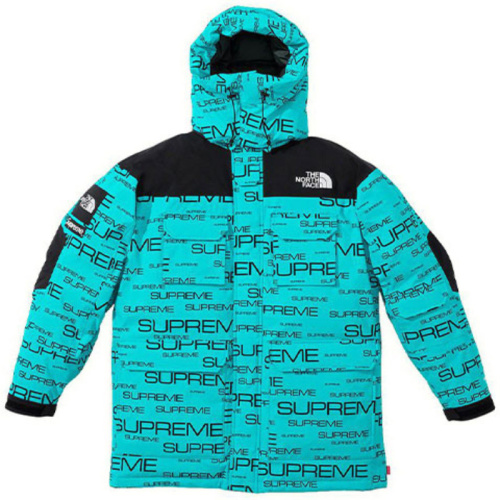 Куртка Supreme x THE NORTH FACE Голубая
