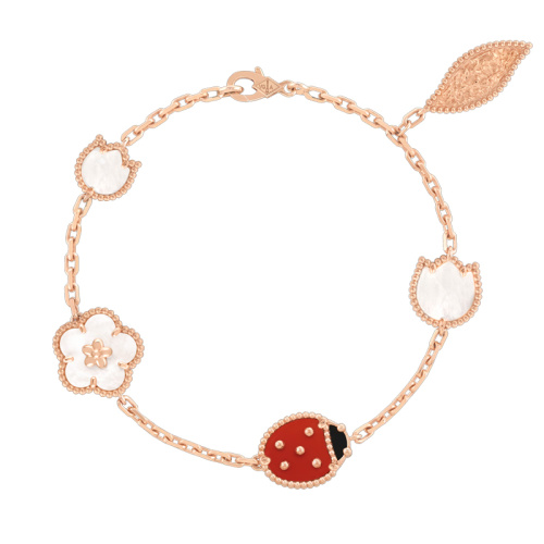 Браслет Van Cleef & Arpels Lucky Spring bracelet, 5 motifs