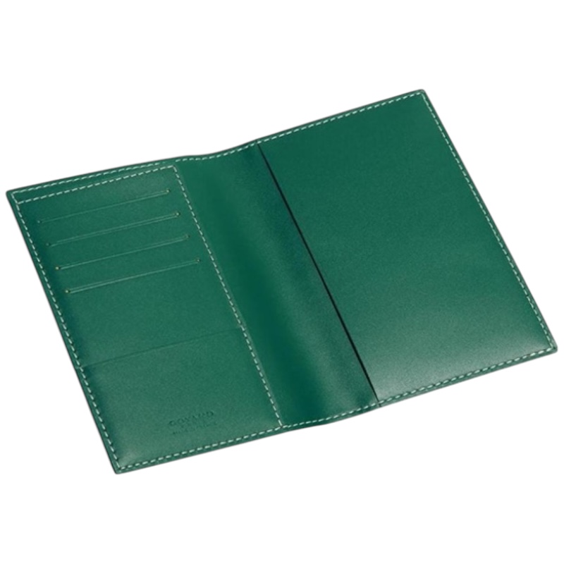 Зелёная обложка для паспорта Grenelle 