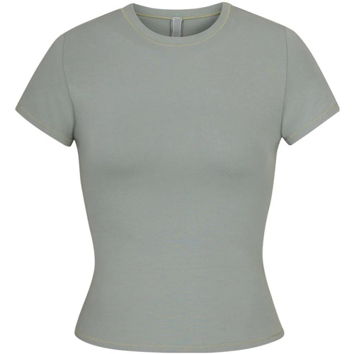 Хлопковая футболка COTTON JERSEY T-SHIRT MINERAL