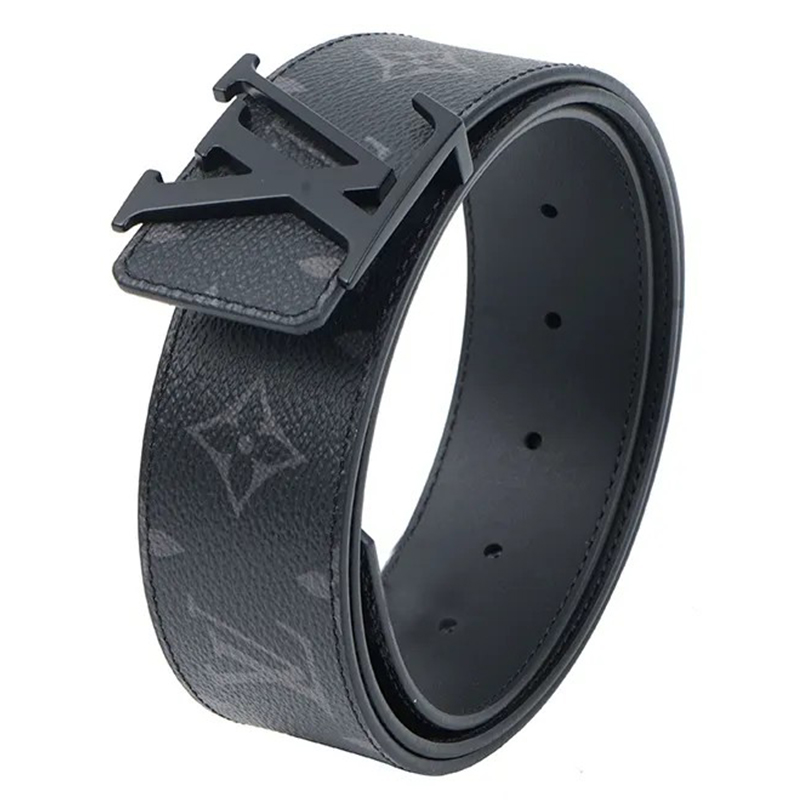 Ремень LV Initiales 40 мм с монограммой