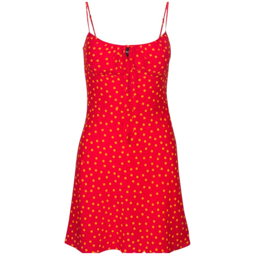 Шёлковый сарафан мини The Inez in Rossa