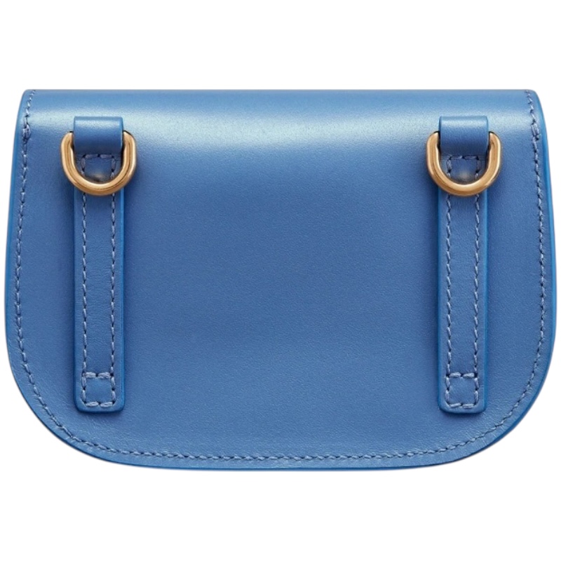 Маленькая голубая сумка через плечо Bobby