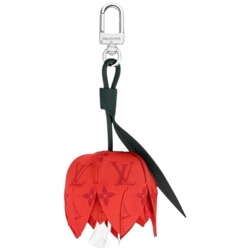 Брелок в виде красного тюльпана