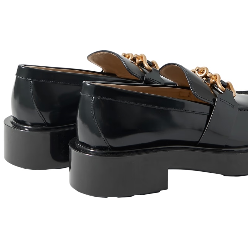 Чёрные лоферы Monsieur Chunky