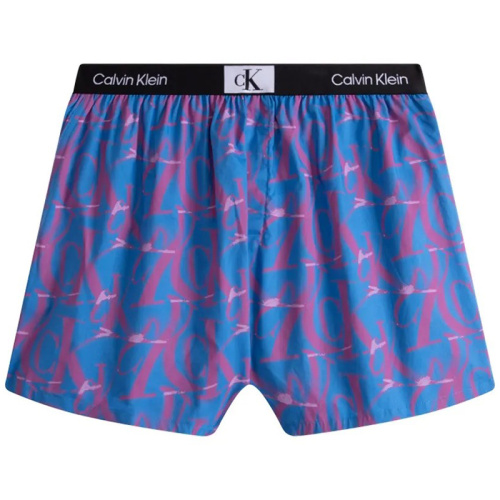 Синие хлопковые боксеры CK96