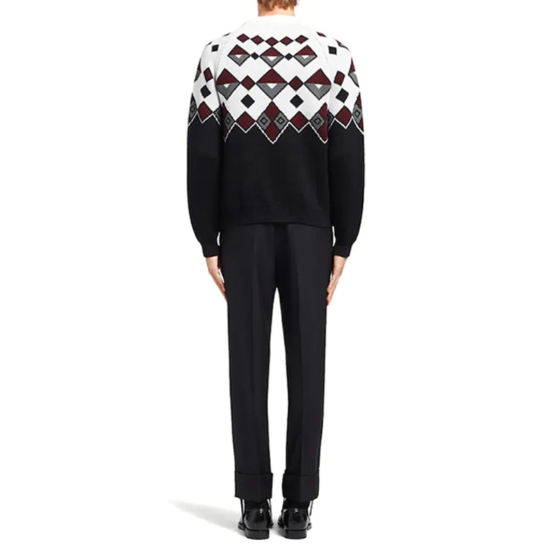 Вязаный свитер Diamond Pattern