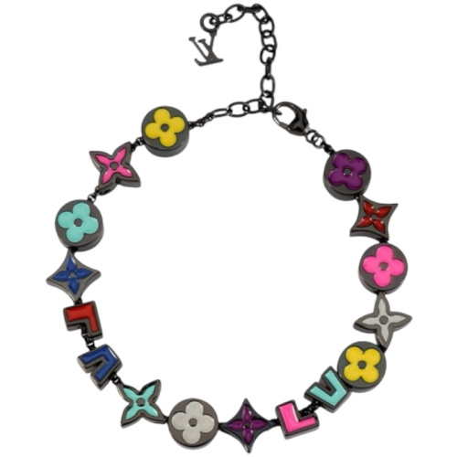 Браслет с монограммой чёрный Party Bracelet