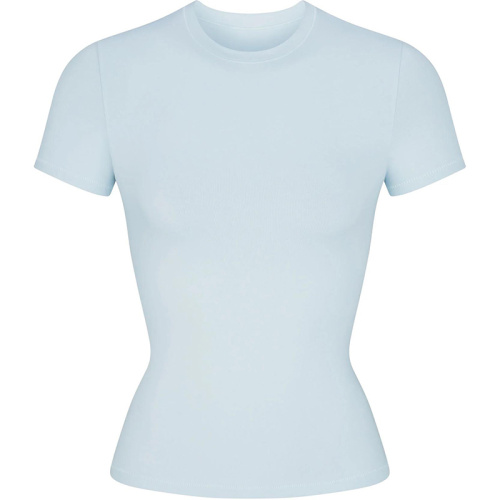 Хлопковая футболка COTTON JERSEY T-SHIRT OPAL