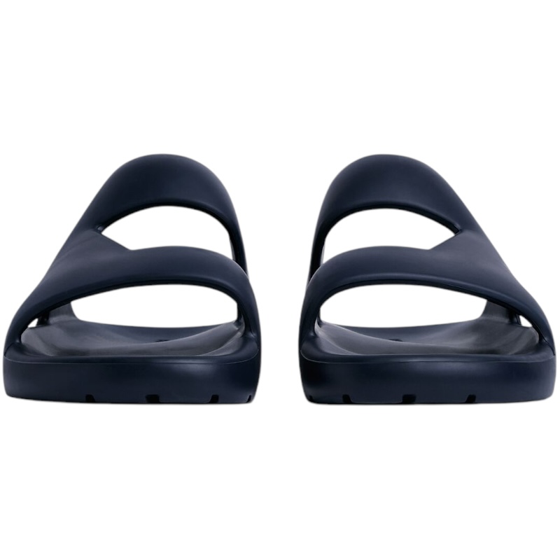 Тёмно-синие резиновые шлепанцы