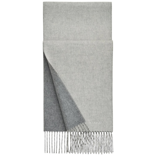 Кашемировый шарф Recto-Verso PM Muffler Gris Clair Chiné & Gris Chiné 