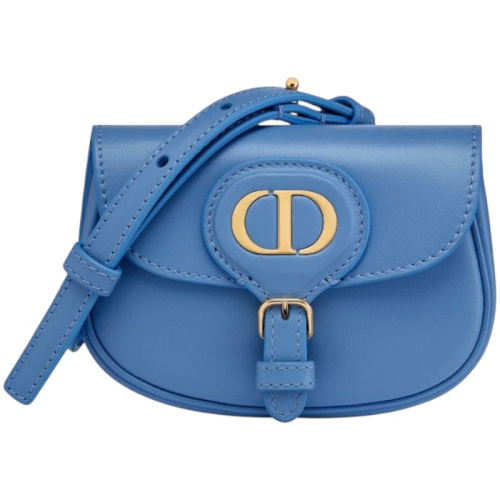 Маленькая голубая сумка через плечо Bobby