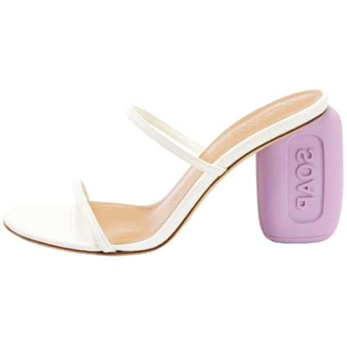 Босоножки на каблуках в виде мыла