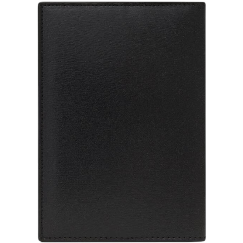 Обложка для паспорта TINY CASSANDRE из блестящей кожи, золотой логотип