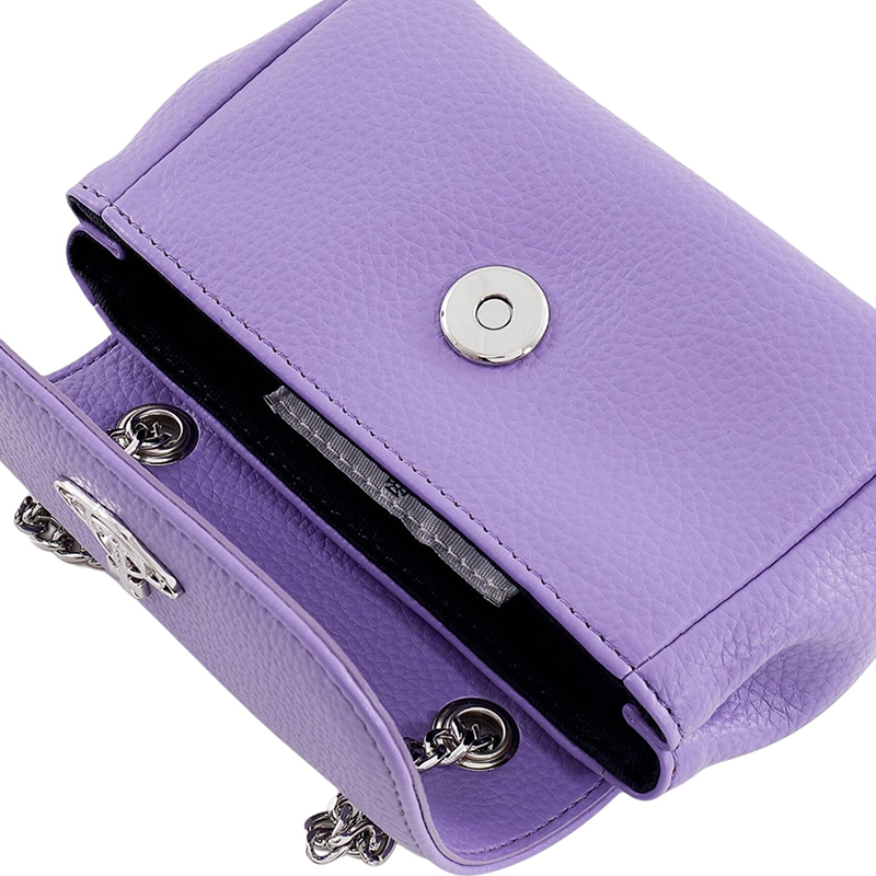 Мини-сумка на цепочке Vivienne Westwood сиреневая