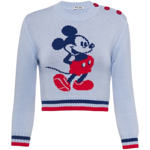 Шерстяной свитер с изображением Микки Мауса из коллаборации с Disney