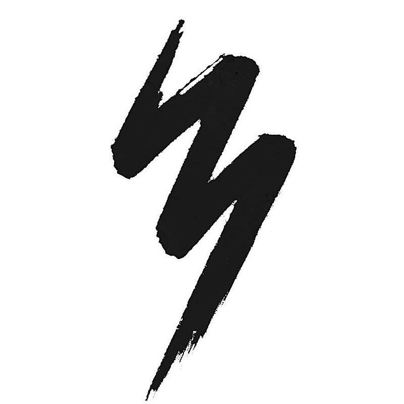 Водостойкая чёрная подводка-фломастер Perversion 