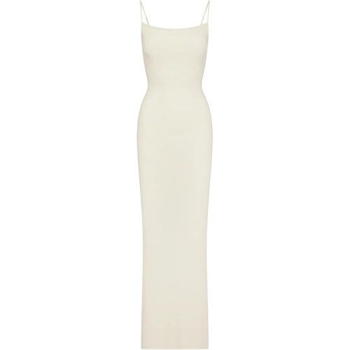Длинное платье SOFT LOUNGE SLIP DRESS BONE