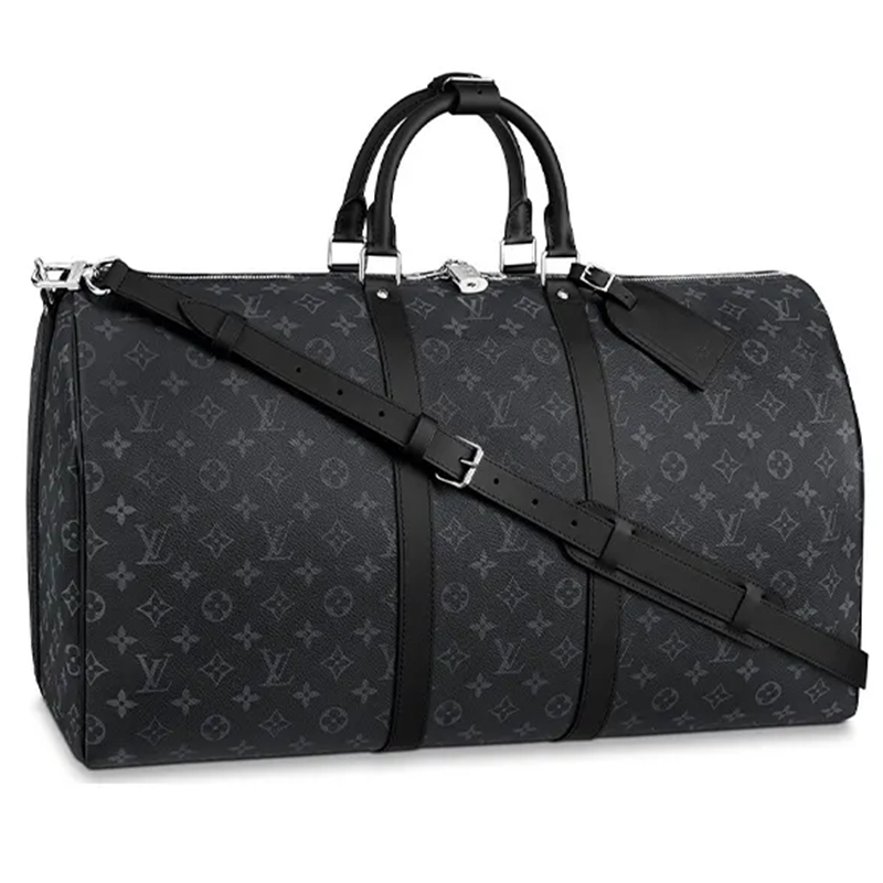 Сумка Keepall Bandoulière 55 с плечевым ремнём Monogram Eclipse