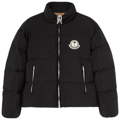 Чёрный пуховик Rodmar из коллаборации Palm Angels x Moncler