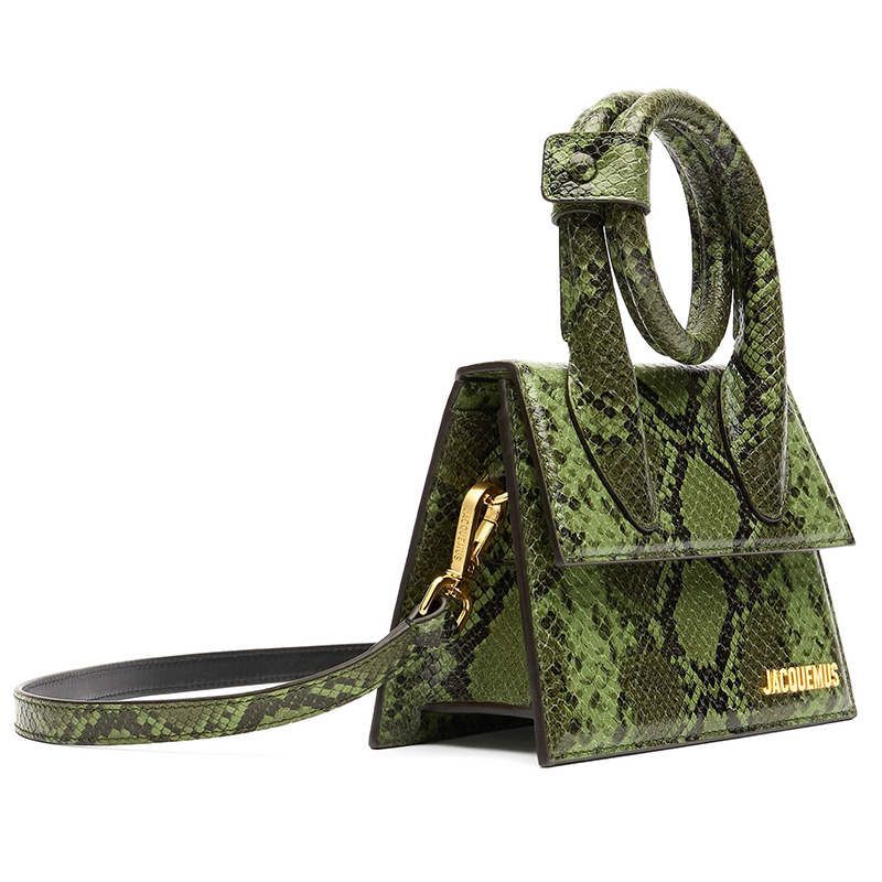 Змеиная мини-сумка Le Chiquito Noeud