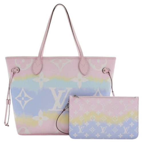 Сумка-тоут Neverfull MM Escale пастельная