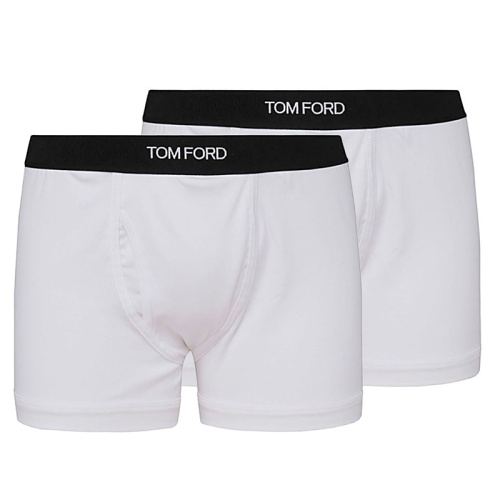 Комплект из двух мужских белых боксёров