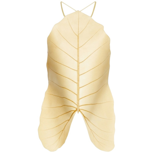 Топ из эко-кожи в виде листа Paula's Ibiza Leaf