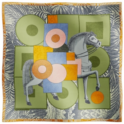 Шёлковый платок Cavalier en Formes 90