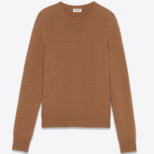 Шерстяной свитер кэмел