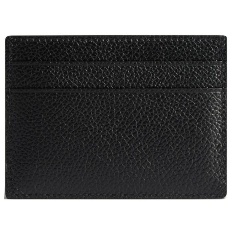 Кожаный картхолдер с логотипом