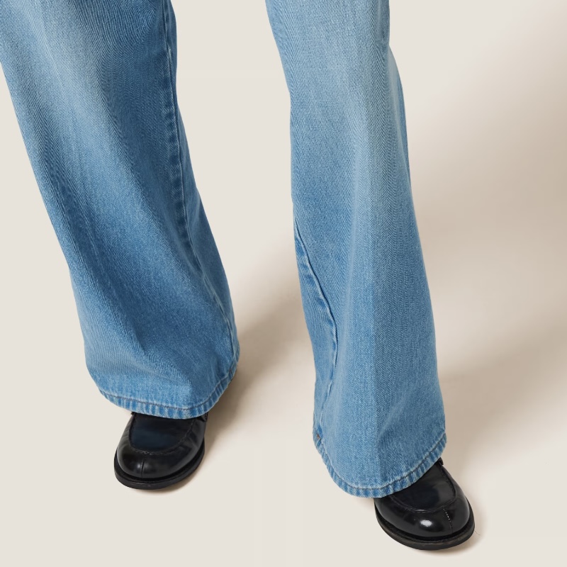 Прямые джинсы цвет Синий сапфир 